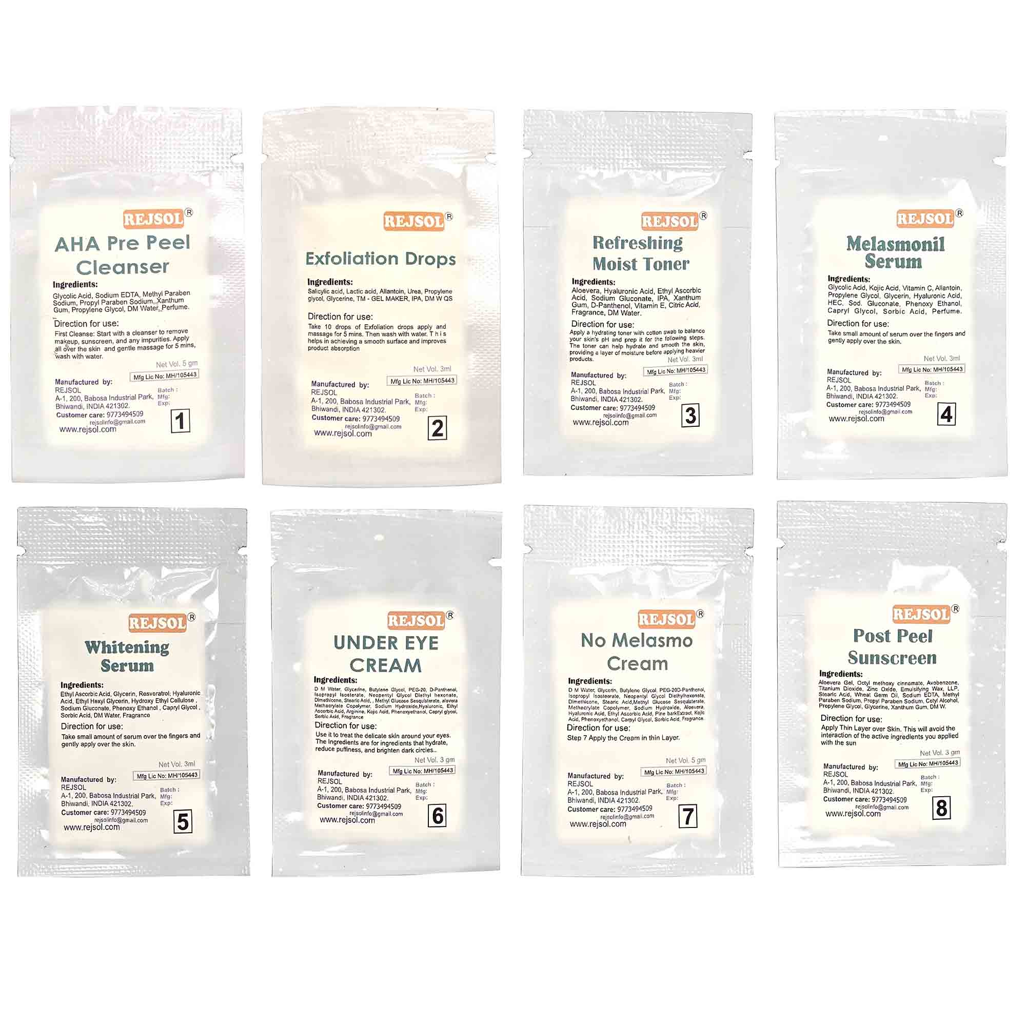 R153 Melasma Treatment Kit Monodose
