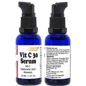 R64 Vit C 30 Serum 30ML Vitamin C 30%, Aloevera 10%, Hyaluronic Acid 1%