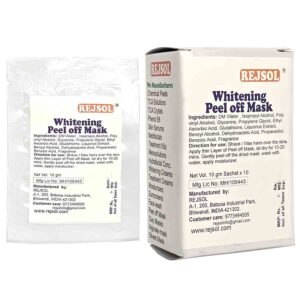 R81 Whitening PEEL OFF MASK 10 GM Sachet 10Nos