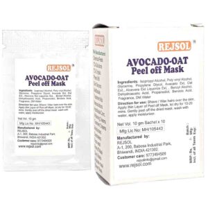 R87 AVOCADO-OAT PEEL OFF MASK 10 GM Sachet 10Nos