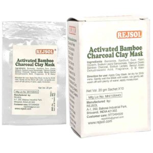 R91 Bamboo Charcoal Clay Mask 20gm sachet * 10pcs in box