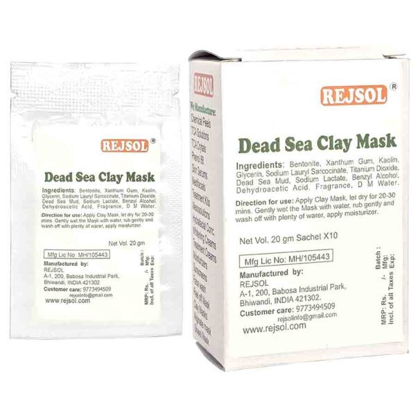 R94 Dead Sea CLAY MASK 20gm sachet * 10pcs in box